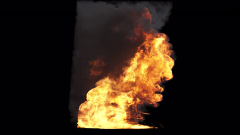 fire and smoke effect