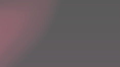 animación de desenfoques rosados en movimiento sobre fondo gris