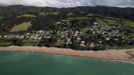 small town located by the beach