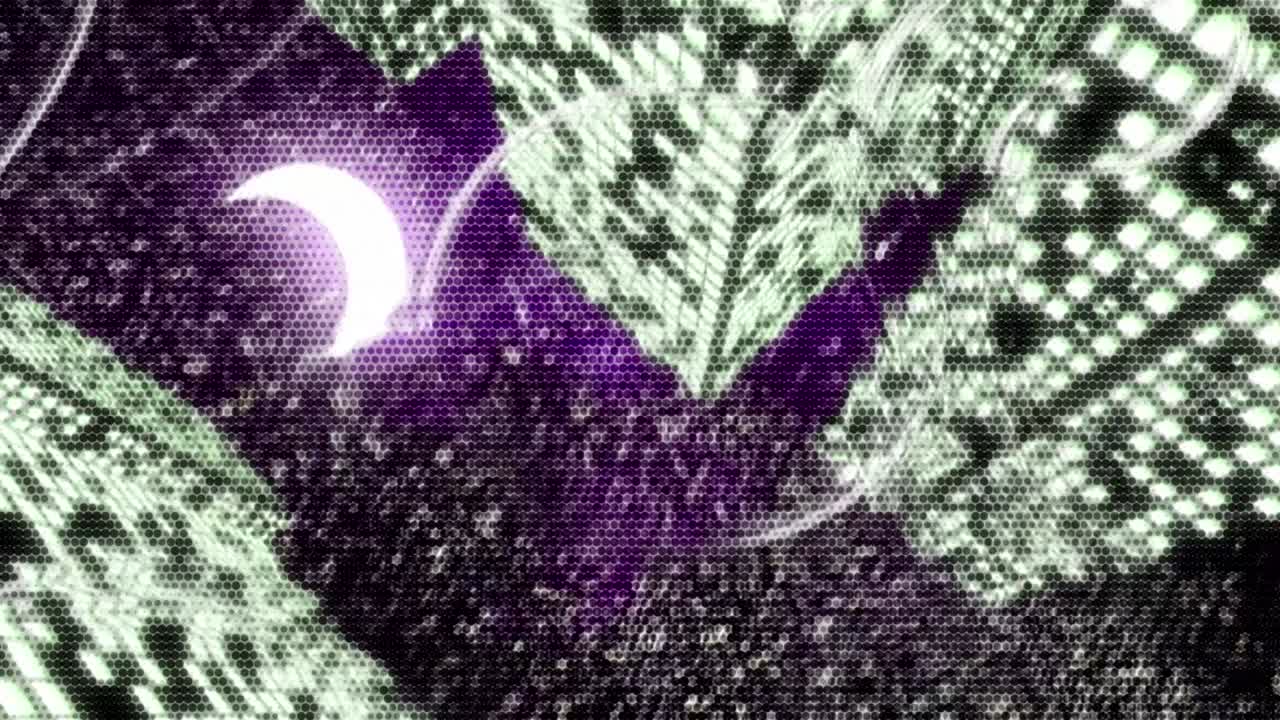 fondo de movimiento animado generado por computadora que muestra las líneas del horizonte de las rejillas del paisaje de la ciudad