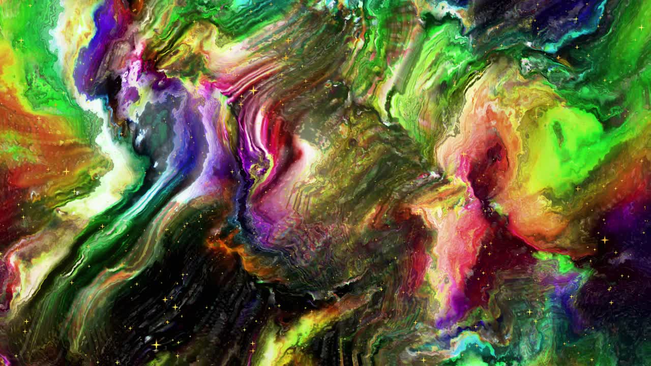 animación abstracta, fondo líquido, hermosa película de pintura digital, película de fondo abstracta. animación de gradiente holográfico.