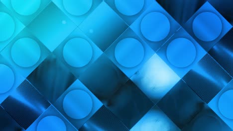 abstract blue geometric pattern