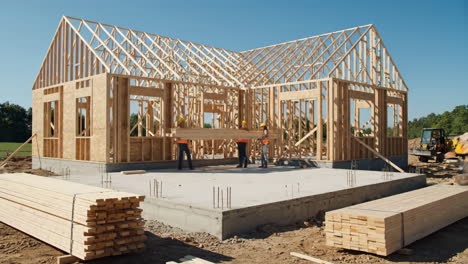house framing construction