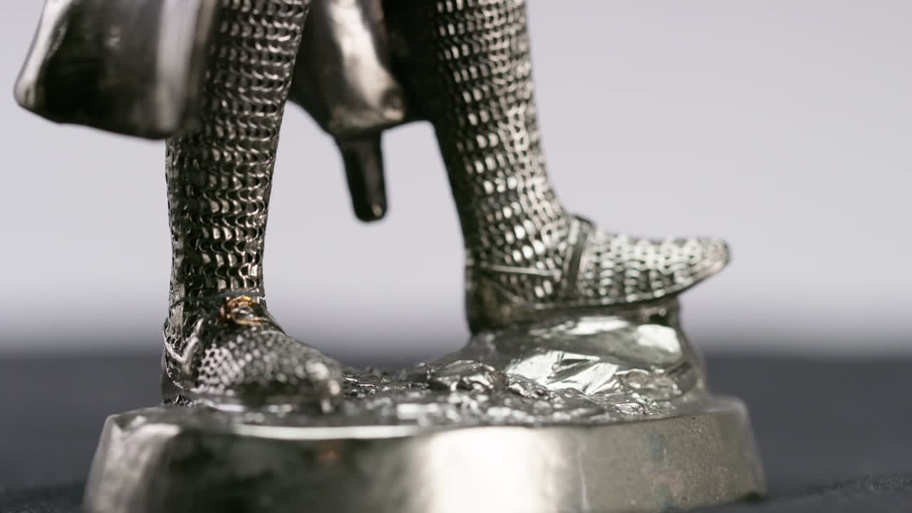 pies de caballero modelo edad media medieval caballero