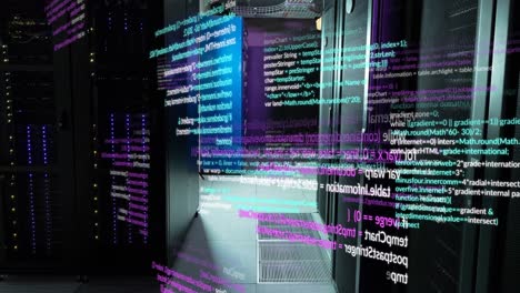 Animation-of-data-processing-against-empty-computer-server-room