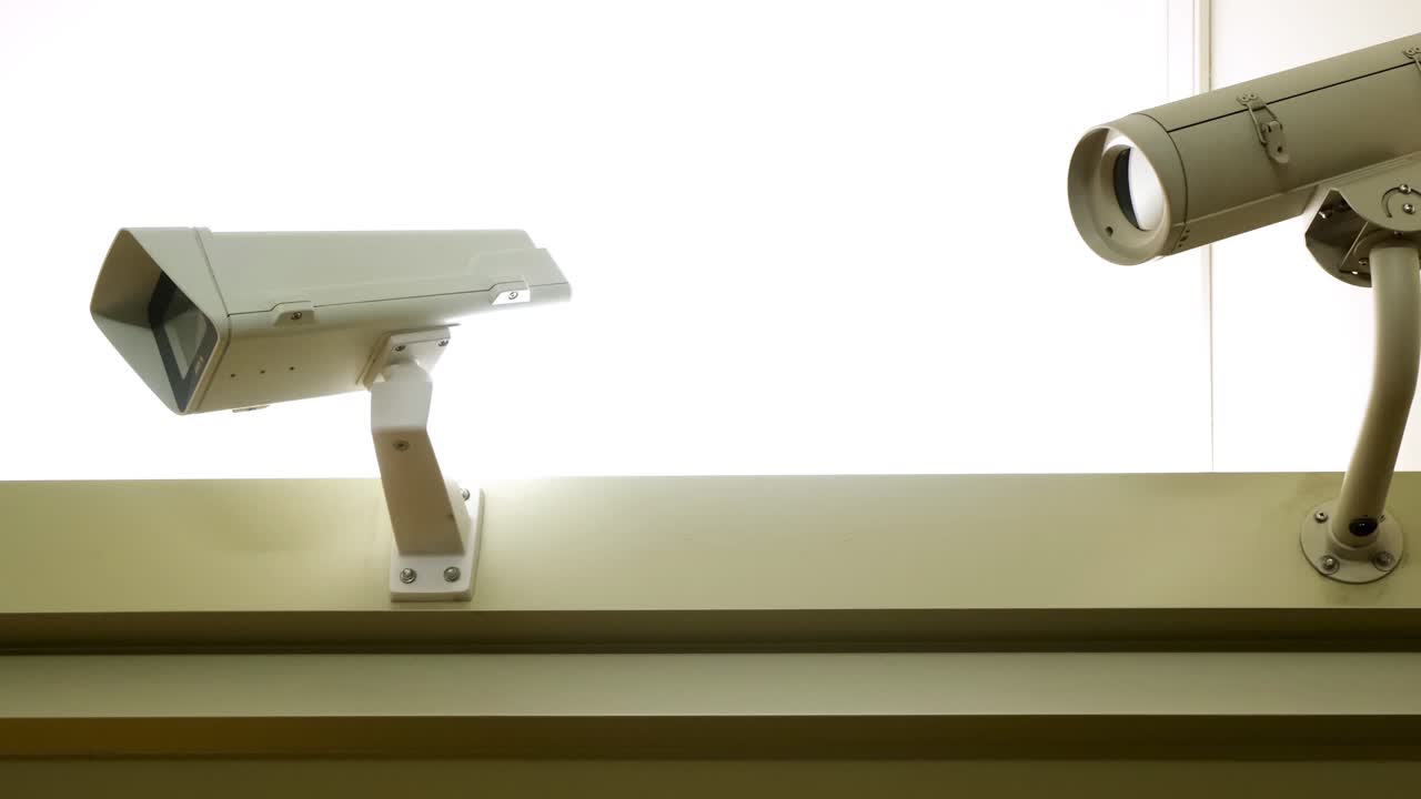 Telecamere di sicurezza montate a soffitto