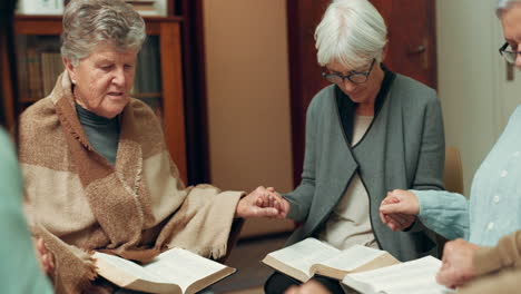 praying, support and holding hands with people