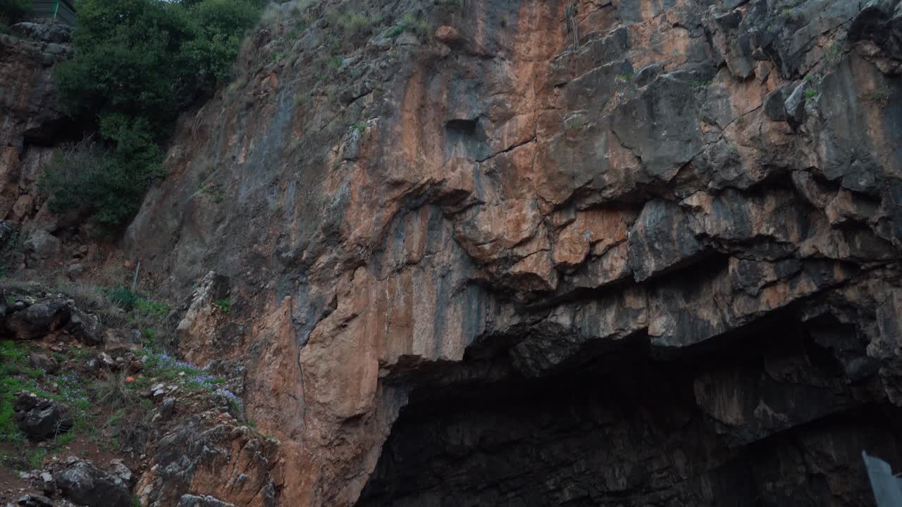 ruinas antiguas caesaria philippi israel sitio arqueológico y bíblico