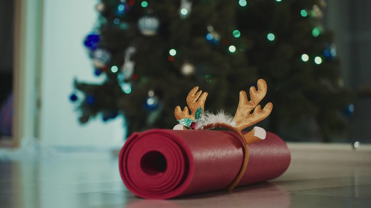 Christmas Yoga Mat