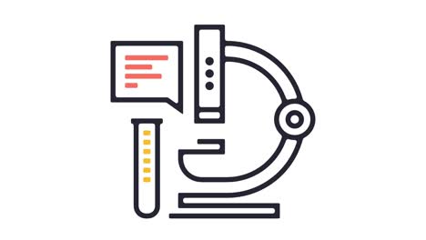 animación del icono de la investigación