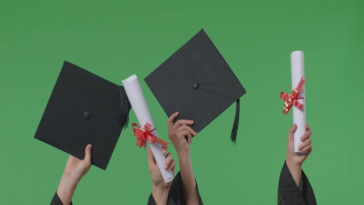 Graduates Celebrating Graduation