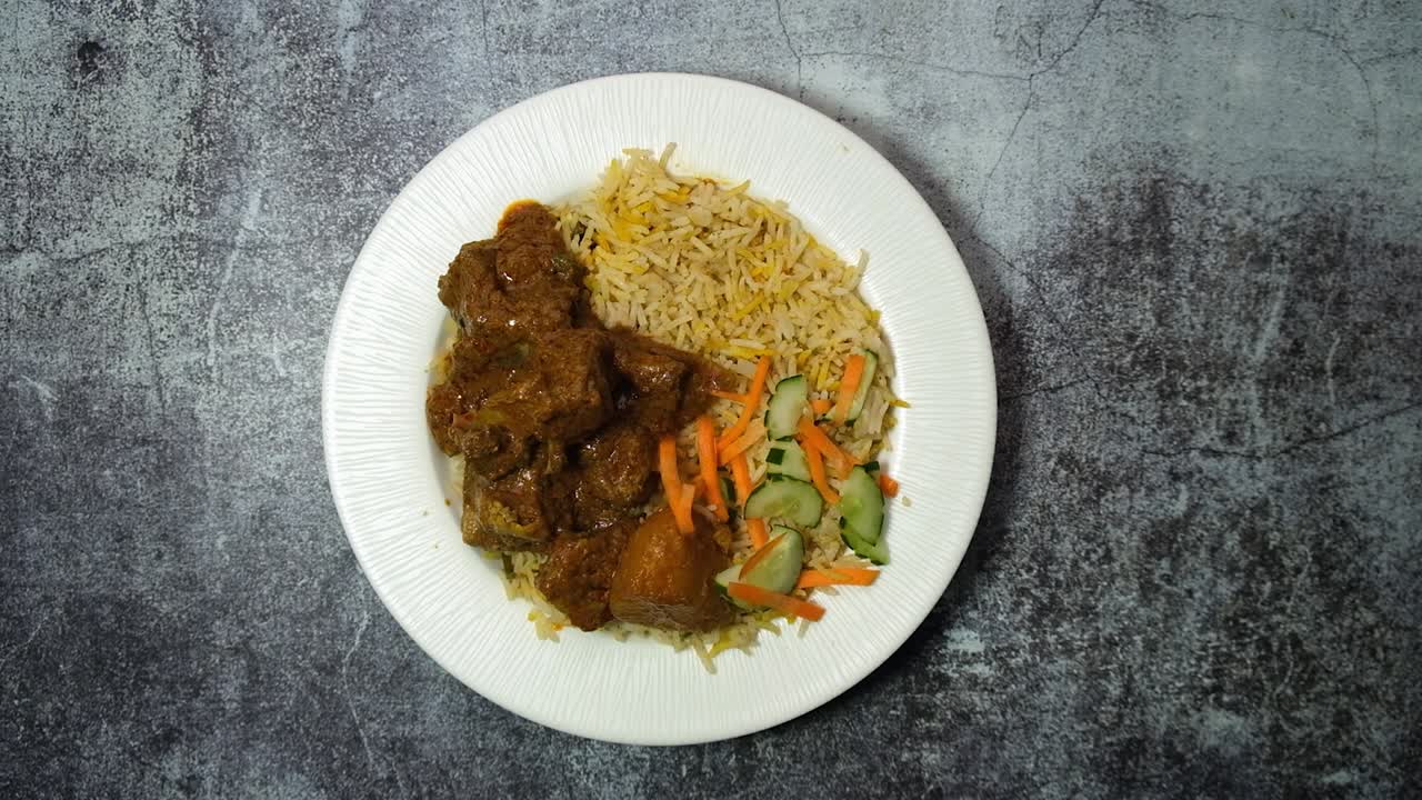 Briyani Masala Mutton.