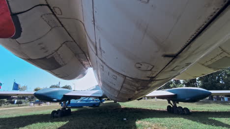 the plane in the open air museum