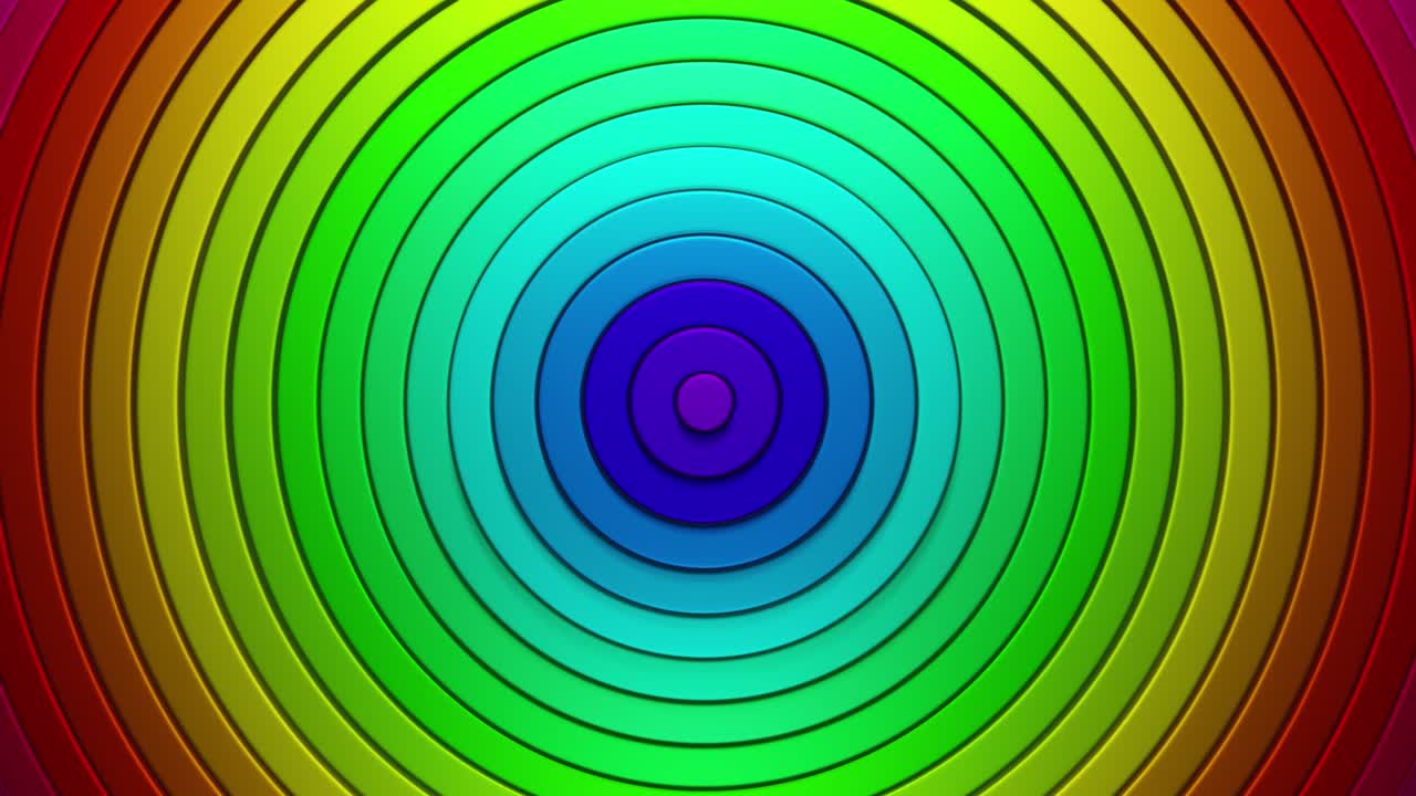 Abstract pattern of circles with the effect of displacement.