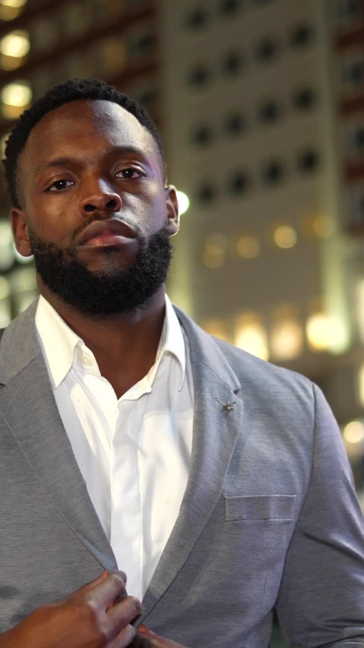 Portraits of a man in a suit