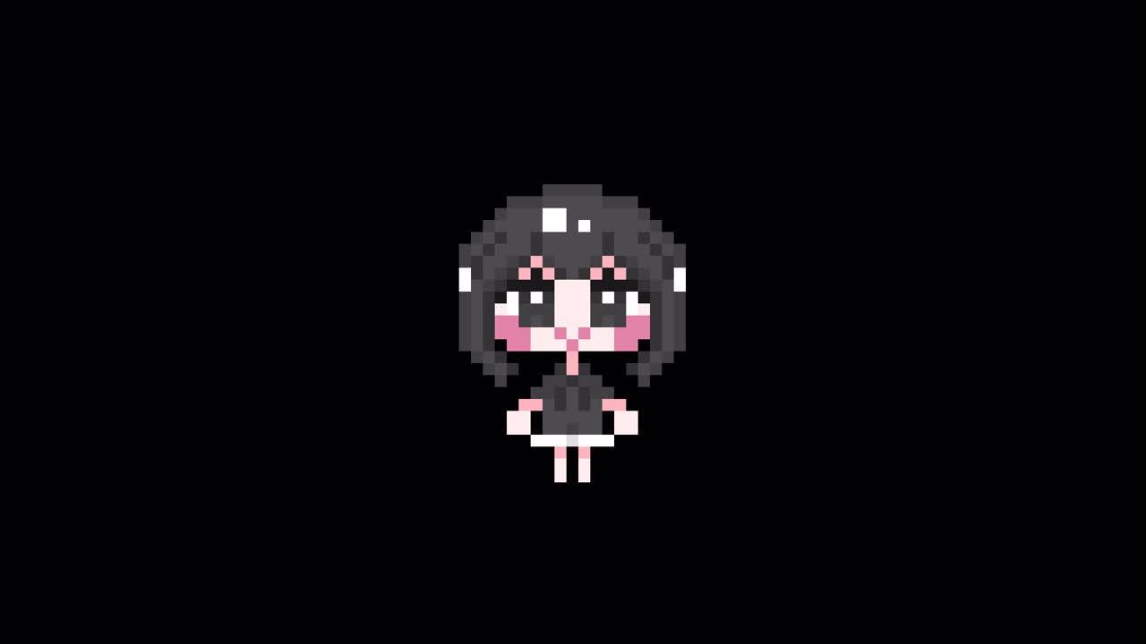 Pixel girl 01 walking Looping animation. 1080p (6).mov