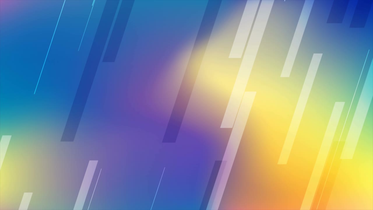 Colorful liquid motion background with geometric elements