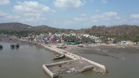 alibaug city bird eye view shot