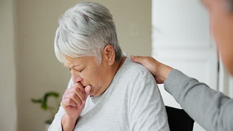 Sick,-cough-and-support-senior-couple-in-home