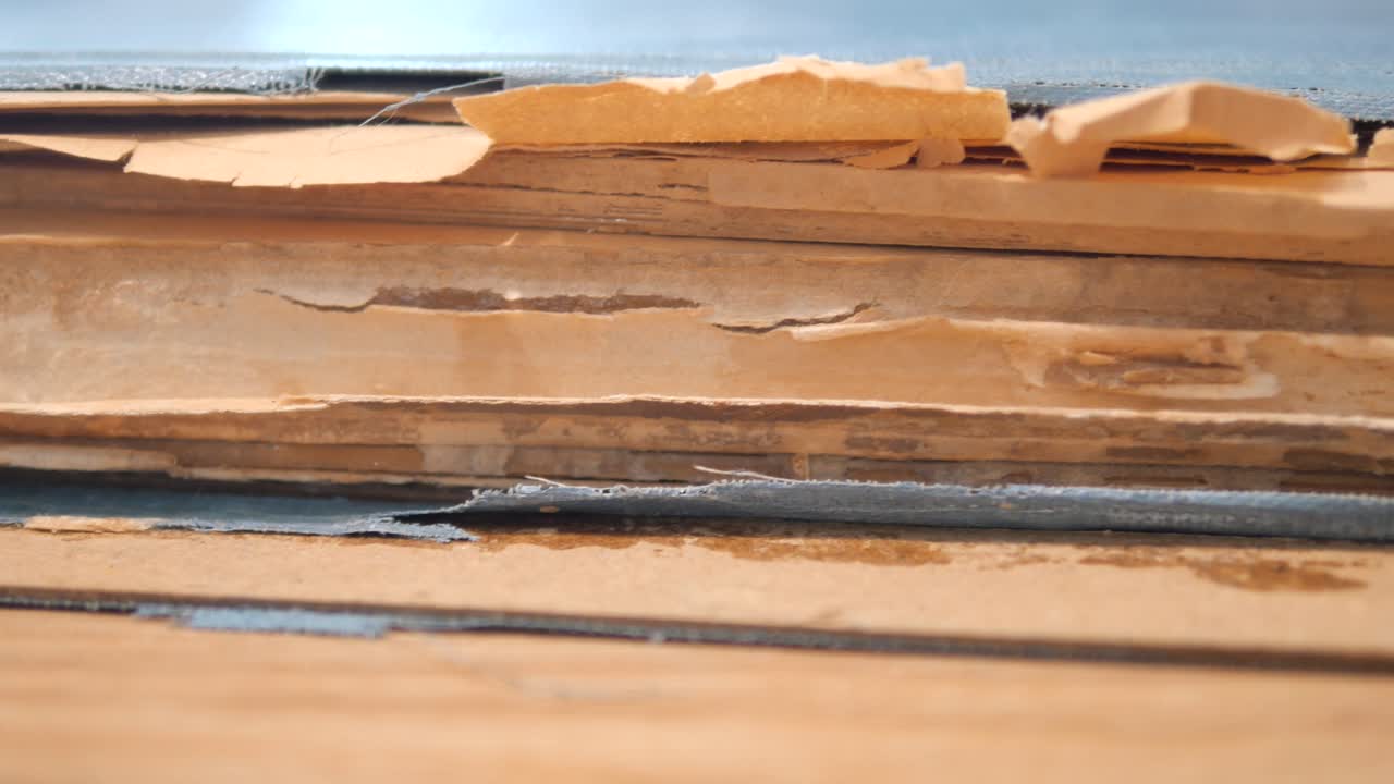 고 은 책 척추의 클로즈업