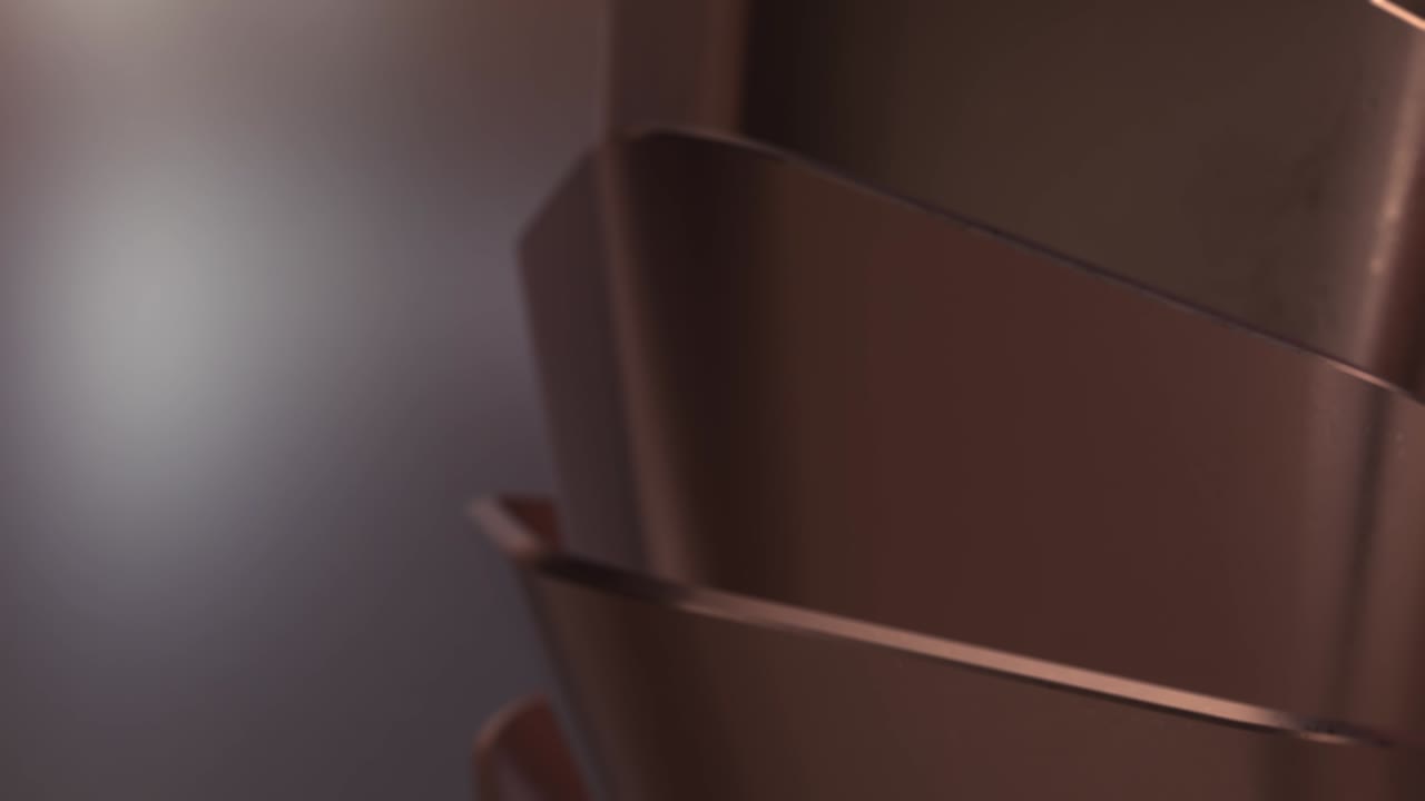 animación de fondo limpia, suave y brillante. círculo abstracto simple diseño de movimiento borroso hermoso.