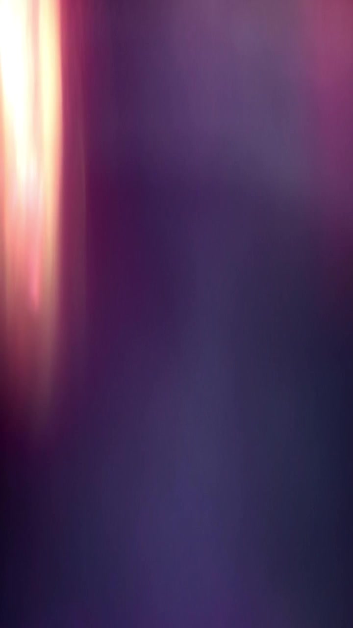 Abstract Light Leak Transition with Soft Purple and Orange Hues