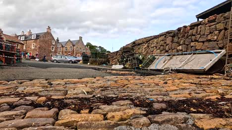 restoration process of historic stone floor