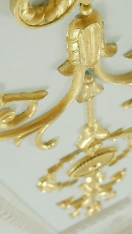 Ornate Gold Ceiling Detail