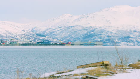 industrial buildings in tromso, norway