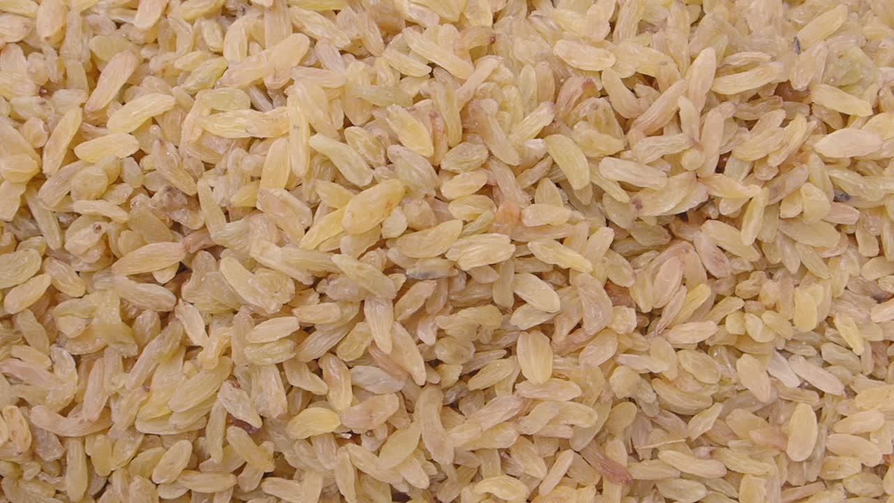 Close-up of Dry Bulgur Wheat Grains