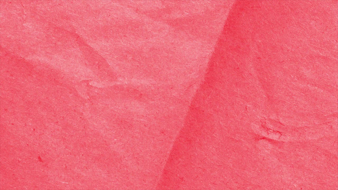 Animazione con texture a libro, con rumore astratto e motivi a grana increspata su una superficie di pagina ruvida in movimento, effetti visivi dinamici e tremolanti e uno sfondo di grafica in movimento con colori organici rosso bordeaux.