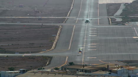 el trabajo de los servicios aeroportuarios