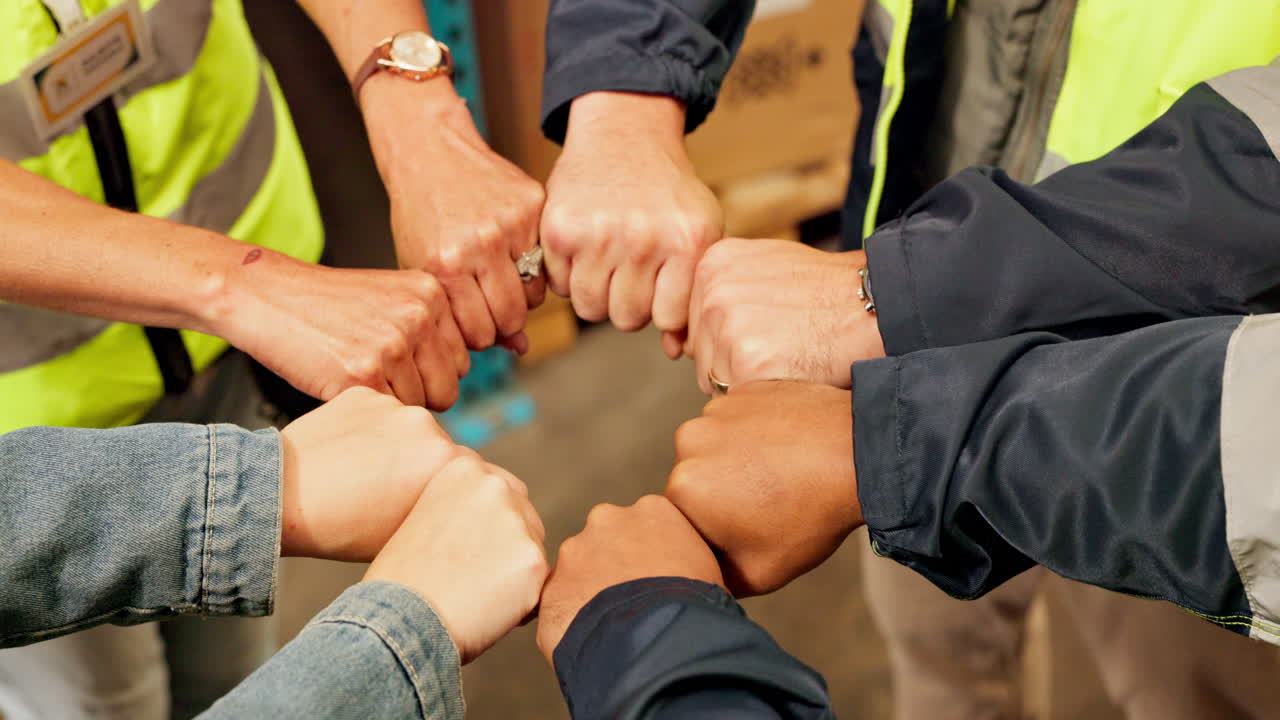 A Diverse Group of People Showing Teamwork and Collaboration