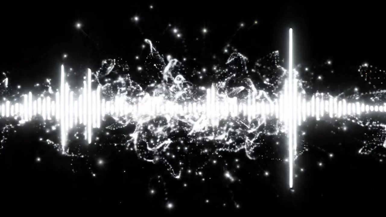 Visually Captivating Transformation of Light Patterns in Audio Waveform: A Stunning Representation of Sound to Visual Transition Over Time