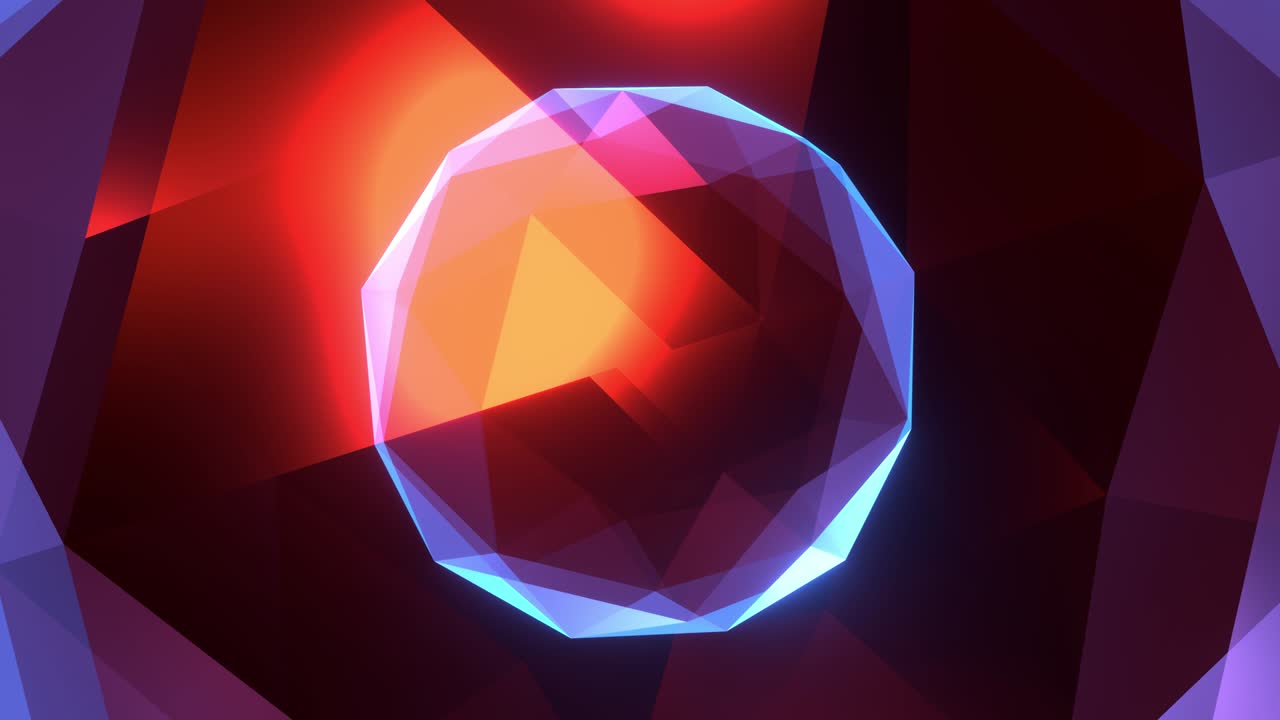 la rotación de una bola de cristal, brillando en una luz brillante sobre un fondo multicolor. para el registro de conciertos y fiestas, vacaciones. creatividad exitosa