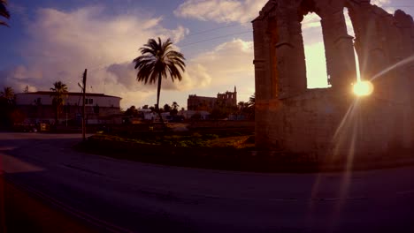 the destroyed latin temple of st. george in famagusta