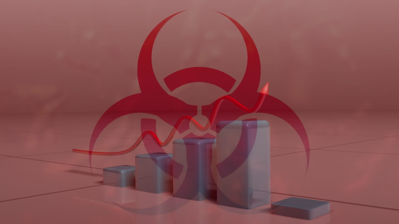 riesgo para la salud sobre el registro de estadísticas. propagación de covid-19