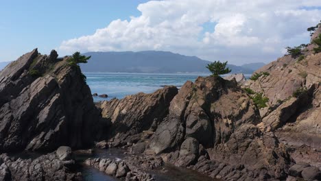 coastline of laputa island, tomogashima