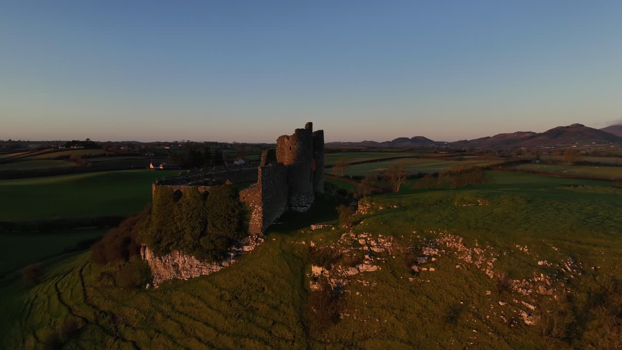 Castle Roche, County Louth, Irland, januar 2023