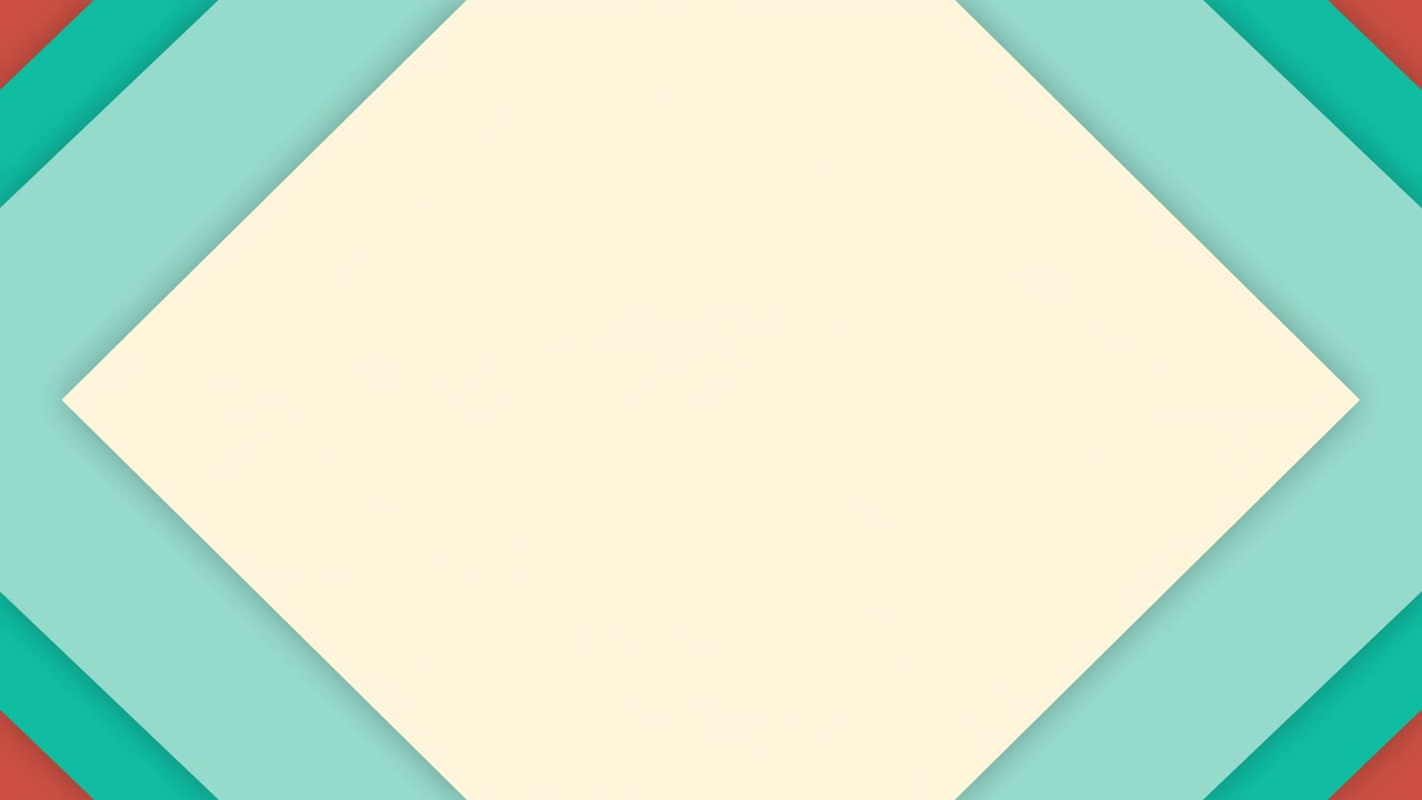 Abstract Motion Graphic of Expanding Geometric Diamond Shapes