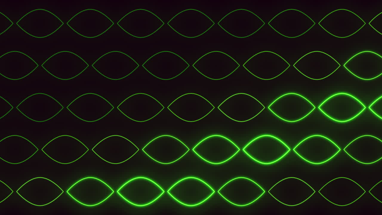 An abstract black and green wave-like pattern shown in the picture, its purpose or significance remaining unclear. This visual showcases an intriguing mix of colors and shapes
