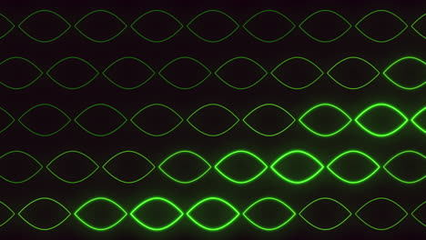 an abstract black and green wave-like pattern shown in the picture, its purpose or significance remaining unclear. this visual showcases an intriguing mix of colors and shapes