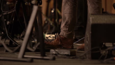 pdeal-Christian-Caucasian-white-man-playing-piano-keyboard-in-Christian-church-worship-service-HD-slow-motion-close-up