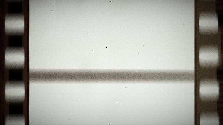 Real 35mm film frame overlay - mulitple frames - rewind - animated