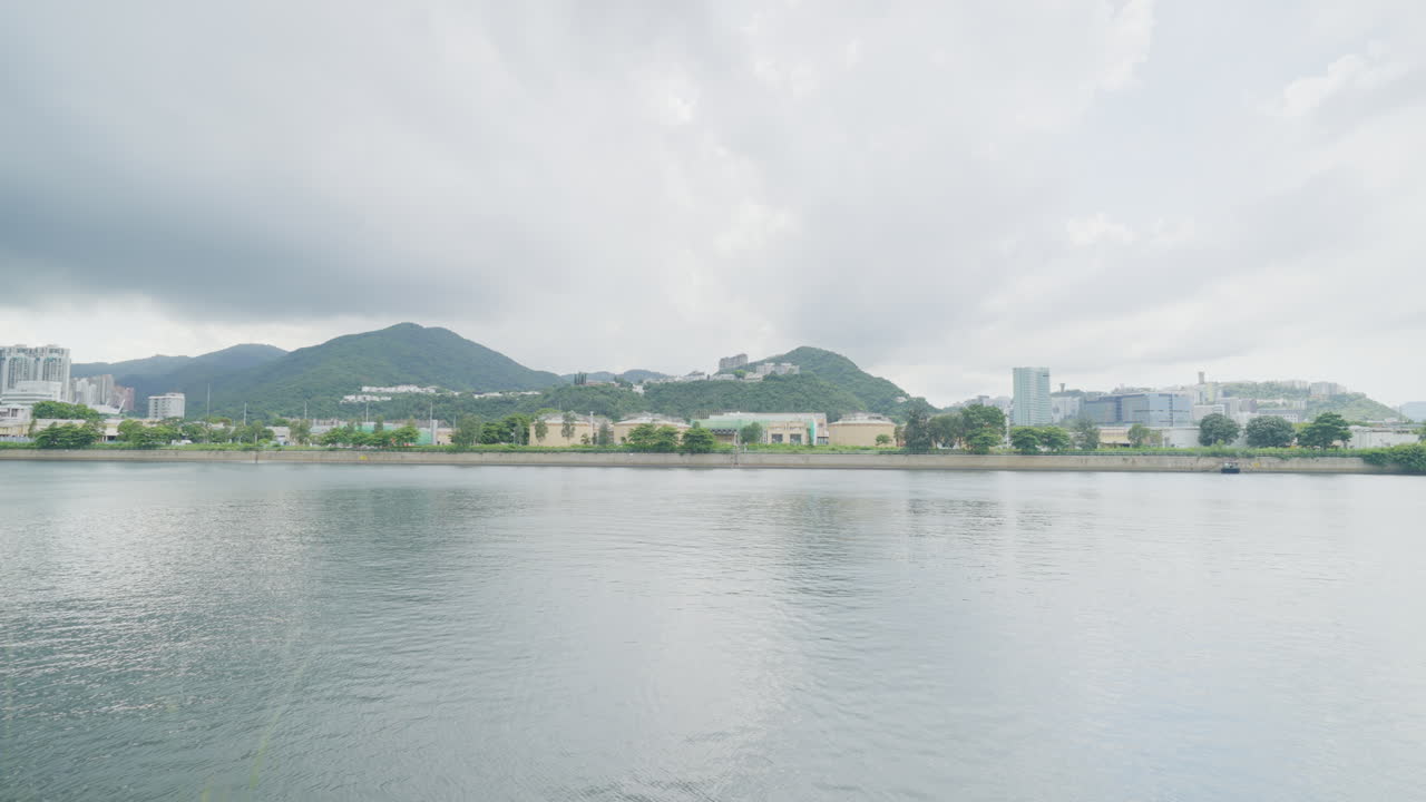 Ripples of inspiration lake Penny's Bay Hong Kong gimbal shot