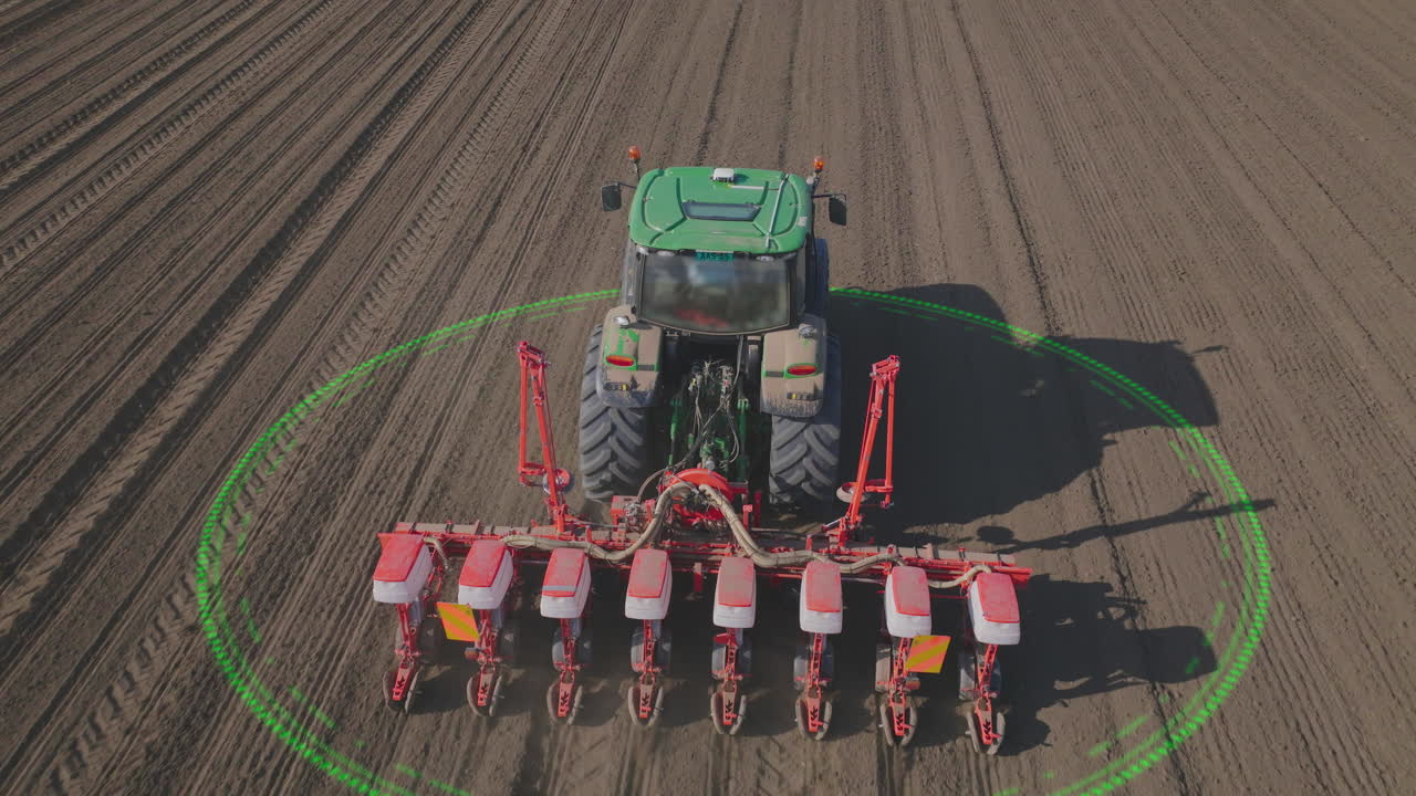 Autonomous Seed Planting with Tractor and GPS