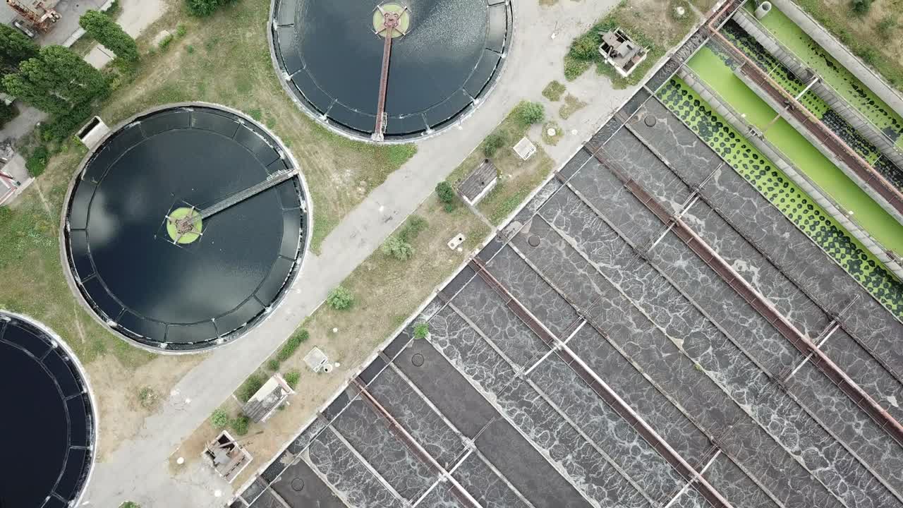 물 정화 서클의 넓은 안테나, 깨한 식수