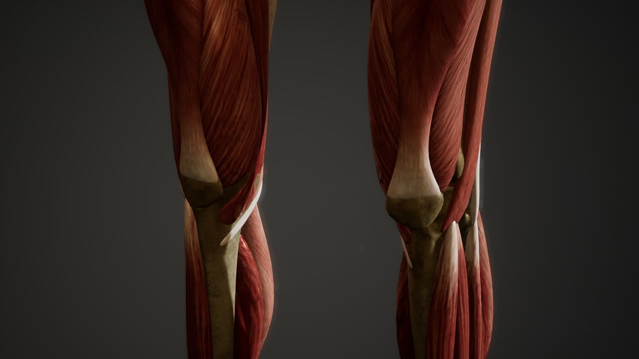 인간 신체 애니메이션의 근육 시스템