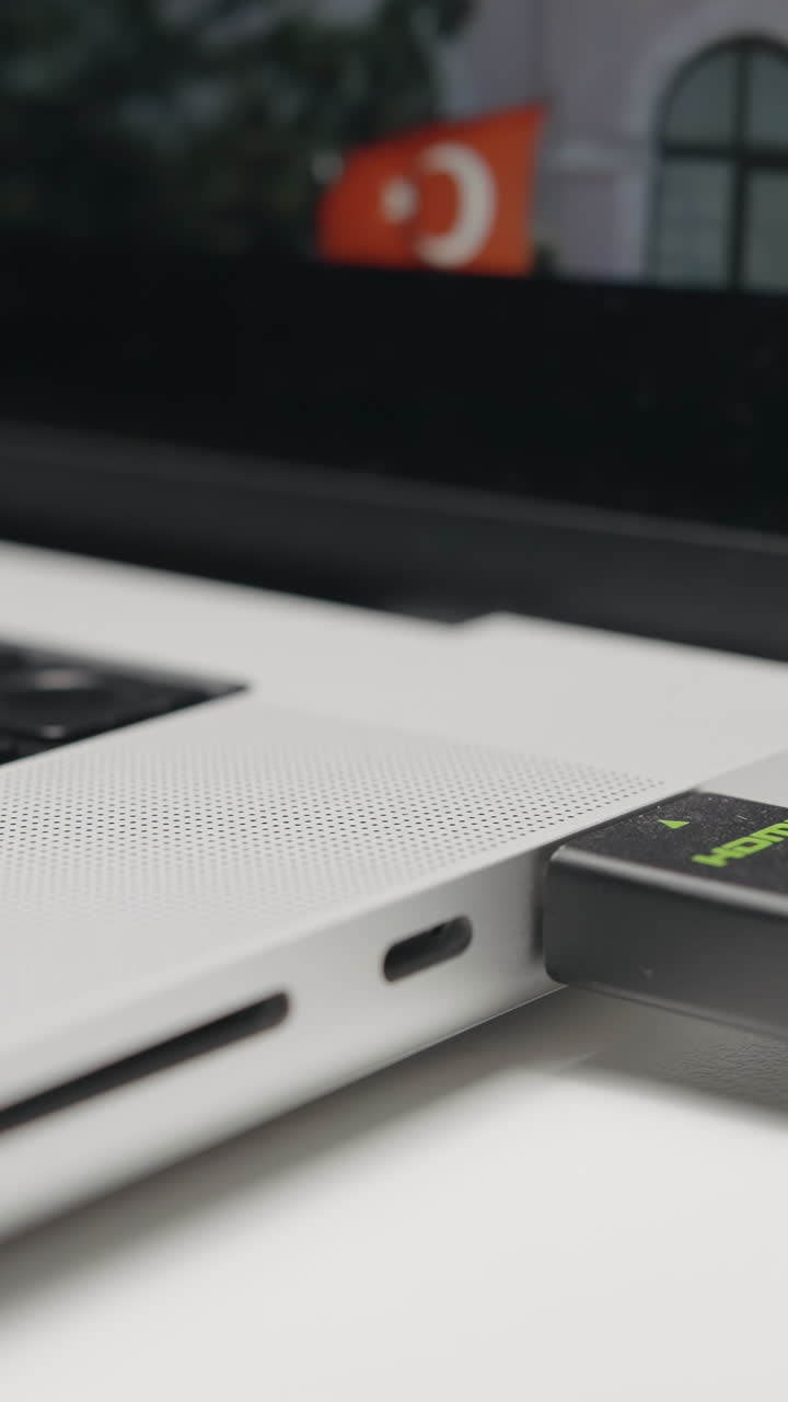 portátil con conector usb-c