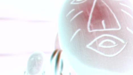 fondo de movimiento animado generado por computadora para la producción de películas de video web